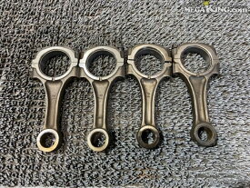 【中古】GDB インプレッサ 純正 ノーマル コンロッド 4本 EJ207 / 2T7-1763