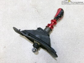 【中古】ZN6 86 MT マニュアル 純正 ノーマル シフトレバー シフトブーツ シフトノブ 社外 アダプター RAZO シフトノブ 付 / 4S11-415