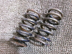 【中古】★激安★TANABE タナベ SUSTEC PRO サステックプロ 直巻き スプリング バネ コイル サス 車高調 2本 自由長約190mm ID約66.5mm / ZR9-676