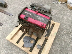 【中古】S13 シルビア 前期 NA 純正 ノーマル エンジン 本体 走行距離不明 CA18DE / 4T4-844