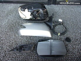 【中古】GE6 フィット 純正 ノーマル ドアミラー サイドミラー 9ピン 可倒式 右 運転席側 / 4S7-2021