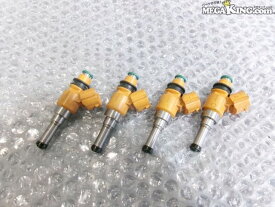 【中古】ZN6 86 ハチロク 純正 ノーマル インジェクター 4本セット 1台分 ZC6 BRZ 等 / S8-023