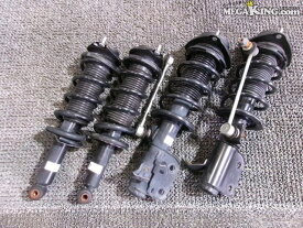 【中古】ZN6 86 ハチロク 後期 純正 ショック&サスペンション アブソーバー 1台分 20310CA220 20310CA230 20365CA231 ZC6 BRZ 等 / S4-504