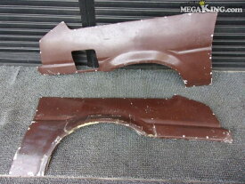 【中古】AE86 レビン トレノ 3ドア 社外 リア リヤ フェンダー FRP 左右 / S12-1444