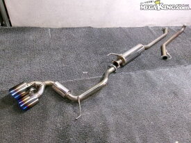 【中古】★美品★JG1 N-WGN Nワゴン ターボ ブリッツ NUR SPEC オールステンレス マフラー センター出し デュアル S07At 20133025 / KS10-1401