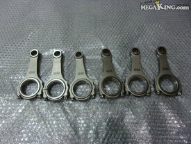 【中古】BNR34 スカイライン GT-R GTR HKS H断面コンロッド 6本 RB26DETT / 2S11-606