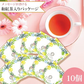 紅茶 和紅茶 ティーバッグ プチギフト 個包装 メッセージ自由記入 20個 10個 選べる 送料無料 メール便 ポスト投函きごころ 国産紅茶 ギフト 退職 異動 ご挨拶 メッセージ入り食品 水出し おしゃれ