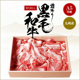 【1,420円OFFクーポン有！11/4 20:00 ～ 11/11 01:59まで】 A4 - A5ランクの切り落とし500g 九州産 黒毛和牛 切り落とし すき焼き 霜降り 冷凍便 すき焼き肉 すきやき 牛肉 すき焼肉 しゃぶしゃぶ 牛肉 プレゼント すきやき肉 ギフト お肉 御祝い　お中元