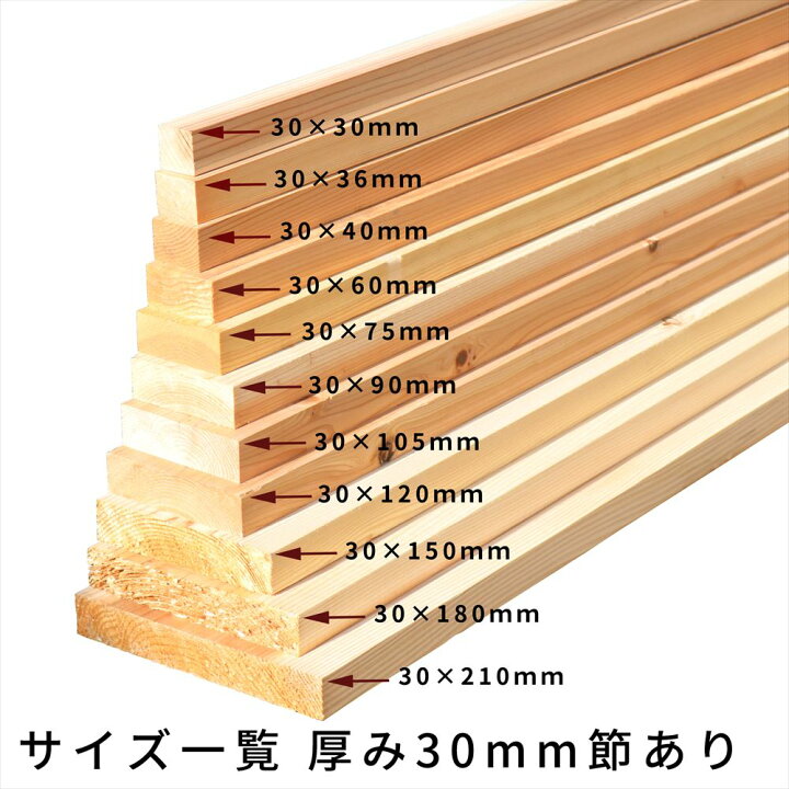 楽天市場 杉 板材 厚み30mm 幅150mm 長さ600mm 節有り 無塗装 乾燥材 プレーナー仕上げ D 杉板材 杉板 板 木材 無垢板 桟木 小割材 30 150 角材 無垢材 節あり Diy 日曜大工 天然木 材料 スギ 工作 学園祭 文化祭 木 材木 厚み3cm 国産 D