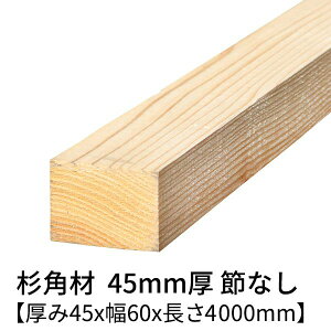  p 45mm×60mm×4000mm 2{ ߖ h  Ζʃv[i[dグ     ؍ p 4m    C 45×60 diy jH VR ޗ XM H w 