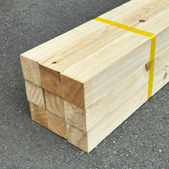 楽天市場】桧 角材 節あり 荒材 半乾燥 800×45×45mm 18本/36本/90本 