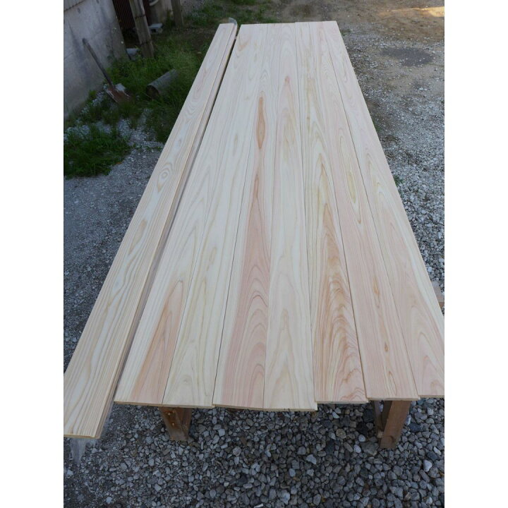 楽天市場】桧 フローリング 床材 無節 無塗装 1980x15x110mm 10枚 約 