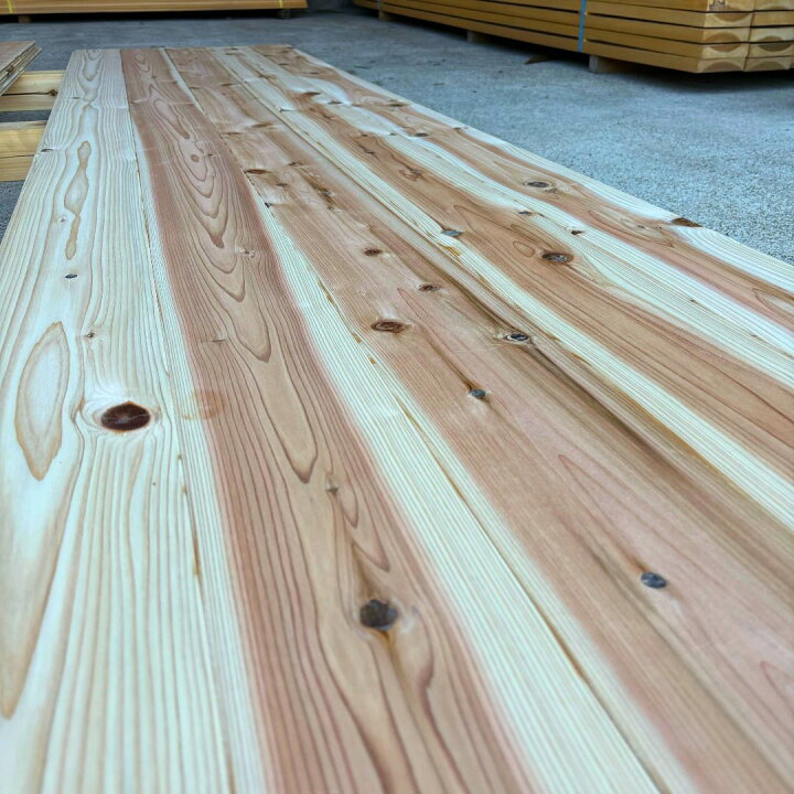 楽天市場】杉 フローリング 床材 節あり 無塗装 4000x15x135mm 6枚 約1 