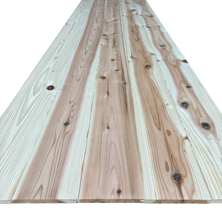 楽天市場】杉 フローリング 床材 節あり 無塗装 4000x15x135mm 6枚 約1 