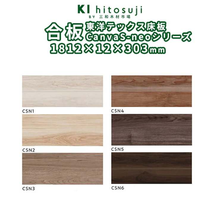 楽天市場】複合(合板)床板 1本溝 東洋テックスCanvaS-neoシリーズ  