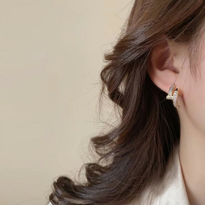 楽天市場】結婚式 ピアス ジルコニア シェル イヤリング アクセサリー 