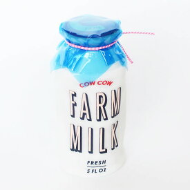 accommodeアコモデミルクボトルポーチブルーバッグ牛乳雑貨milkポーチギフトお祝いおもしろ雑貨