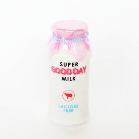 accommodeアコモデミルクボトルポーチピンクバッグ牛乳雑貨milkポーチギフトお祝いおもしろ雑貨