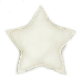 Babyshower　ベビーシャワー　STAR CUSHION スタークッション　ホワイト　ベビー雑貨 赤ちゃん MILK お祝い ギフト ベビー キッズ 子供服