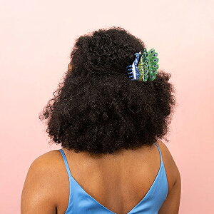 coucou suzette �N�N�V���[�b�g Peacock Hair Claw �w�A�N���b�v �w�A�A�N�Z�T���[ coucousuzette ���f�B�[�X �w�A�A�N�Z ���킢�� ������� ���� �A�N�Z �M�t�g ���� �v���[���g ���� ���K �N���b�v �L