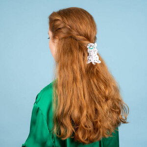 coucou suzette �N�N�V���[�b�g Dalmatian Hair Claw �w�A�N���b�v �w�A�A�N�Z�T���[ coucousuzette ���f�B�[�X �w�A�A�N�Z ���킢�� ������� ���� �A�N�Z �M�t�g ���� �v���[���g ���� ���K �N���b�v �L
