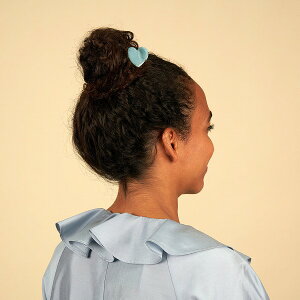 coucou suzette �N�N�V���[�b�g Blue Heart Mini Hair Claw �w�A�N���b�v �w�A�A�N�Z�T���[ coucousuzette ���f�B�[�X �w�A�A�N�Z ���킢�� ������� ���� �A�N�Z �M�t�g ���� �v���[���g �~�j ���� ���K �N