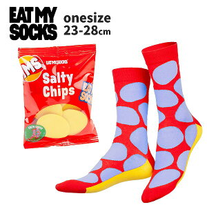 �ySALE�zeatmysocks�@�C�[�g�}�C�\�b�N�X�@Salty Chips Red�@�C���@���j�Z�b�N�X �\�b�N�X ���f�B�[�X �����Y �J���t�� ���j�[�N �N���G�C�e�B�u �M�t�g �v���[���g