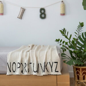 w􂦂x Lorenacanals[iJiYKnitted baby blanketABCuPbg qǂ CeA CeAG rO 