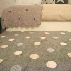 �w�􂦂郉�O�x Lorenacanals�����[�i�J�i���YTopos Tricolor Gris-Azul / Tricolor Polka Dots Grey-Blue���O�􂦂郉�O �q�ǂ����� �C���e���A �C���e���A�G�� ���r���O �������