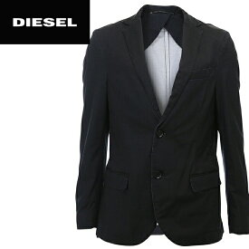 ■DIESEL ディーゼル メンズ■ユーズドヴィンテージ加工 ストレッチ シングルブレスト 2ボタン テーラードジャケット【J-CLARK-TREAT】【サイズ48・50】【ネイビーブラック】die-m-o-98-159 《メーカー希望小売価格74,800円》