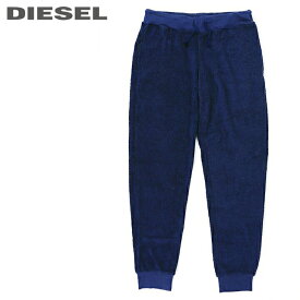 ■DIESEL ディーゼル メンズ■日本製 ウエストゴム パイル地 ルームウェア ラウンジウェア リラックスパンツ【MADE IN JAPAN】【サイズXXS～L】【ネイビー】die-m-i-a8-019 《_メーカー希望小売価格12,980円》