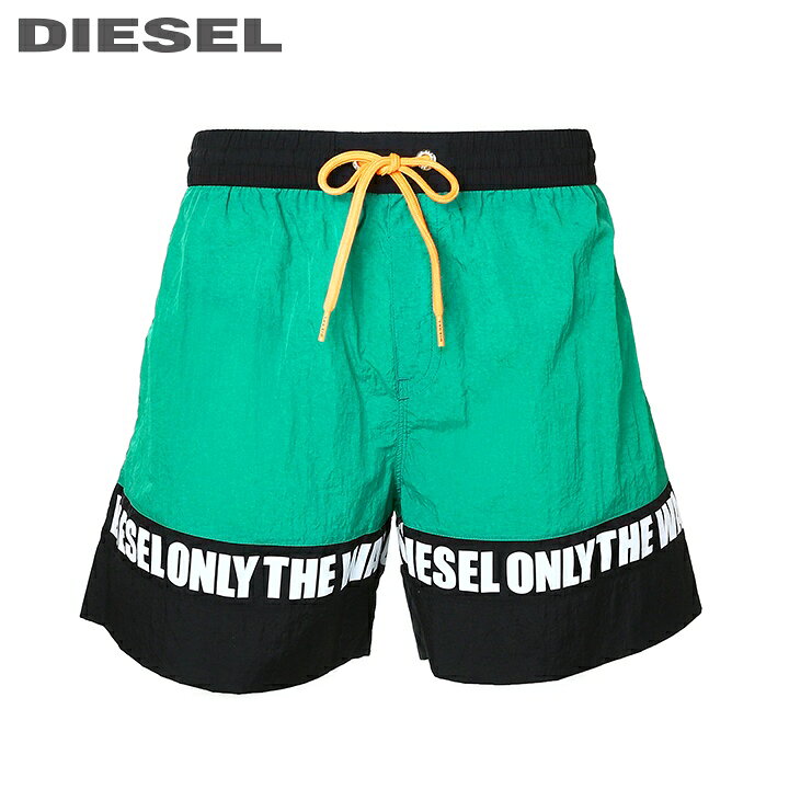 楽天市場 Diesel ディーゼル メンズ カラー切替 メンズ水着 男性水着 サーフトランクス サーフパンツ 海パン ビーチウェア スイムウェア Bmbx Wave2 017 サイズs Xl グリーン Die M C C4 911 メーカー希望小売価格14 080円 Brand Outlet キイロヤドゥーエ