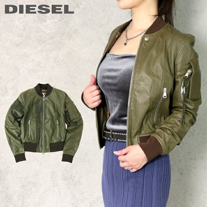 楽天市場】☆DIESEL ディーゼル レディース☆羊革 本革 シープスキン 
