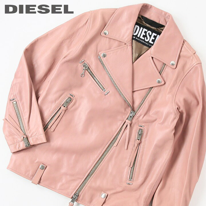 楽天市場】☆DIESEL ディーゼル レディース☆羊革 本革 レザーダブル 