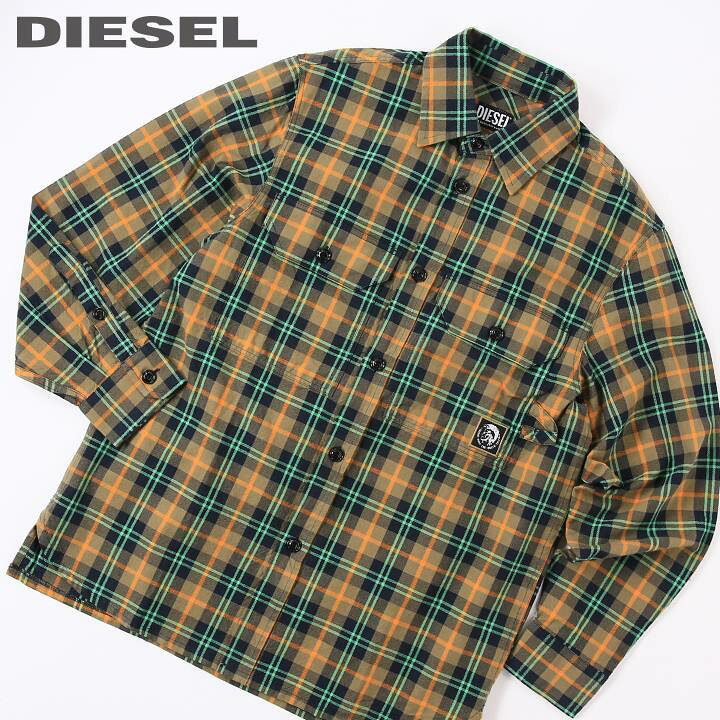 楽天市場】□DIESEL ディーゼル メンズ□チェック柄 長袖コットン 
