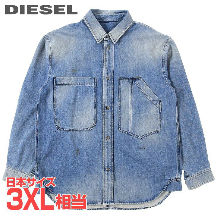 楽天市場】□DIESEL ディーゼル メンズ□ユーズド汚し加工 ルーズ 