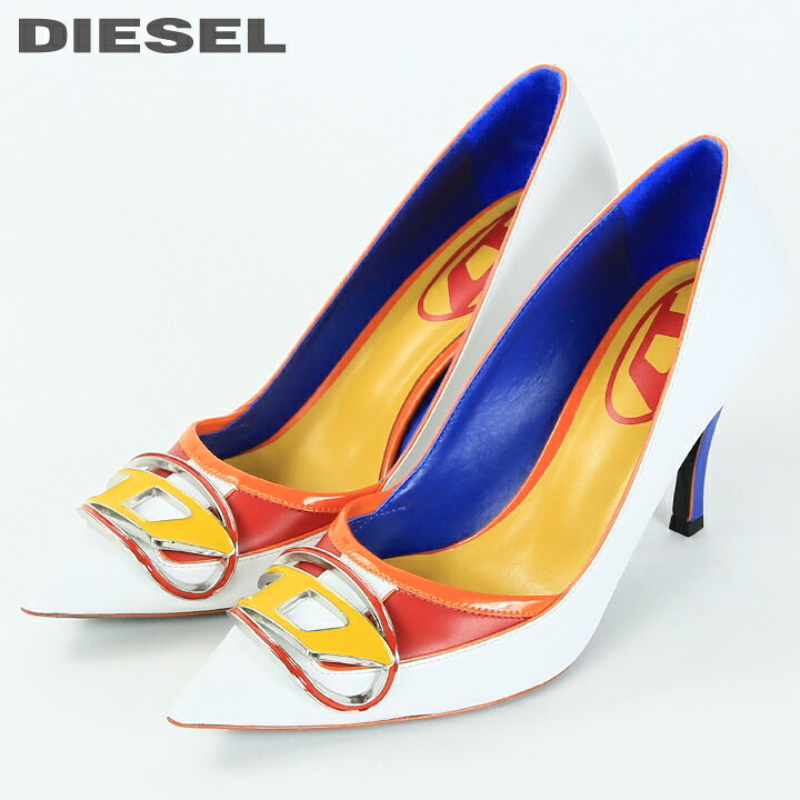 楽天市場】☆DIESEL ディーゼル レディース☆オーバルDメタルロゴ 本革 