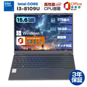 �u�^�b�`�p�l���@�\�E��F�؁v�m�[�g�p�\�R�� Office�t�� �V�i �p�\�R��PC Windows11PRO intel core i3-8109U 16GRAM 256G~1TB M.2NVME SSD �X���C�h/�C���o�[�g�^ 15.6�C���` �t��HD�t�� laptop computer ���{��L�[�{