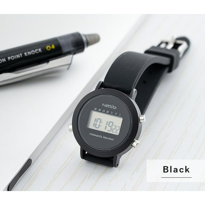 楽天市場 腕時計 レディース デジタル ウォッチ かわいい 大人 おしゃれ シリコン ラバー ブランド シンプル 日付 カレンダー アラーム ストップウォッチ 見やすい ブランド プレゼント ギフト 1年間のメーカー保証付 メール便送料無料 神戸岡本ｋｉｉｔｏｓ