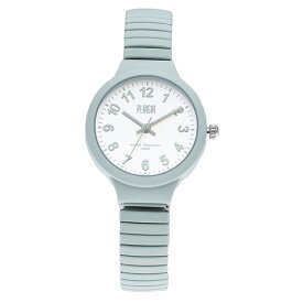 腕時計 レディース ジャバラ 金属アレルギー ニッケルフリー 3気圧防水 かわいい おしゃれ シンプル シリコン ラバー 女性 ギフト プレゼント 20代 30代 40代 見やすい ブランド ウォッチ 蛇腹 1年間のメーカー保証付