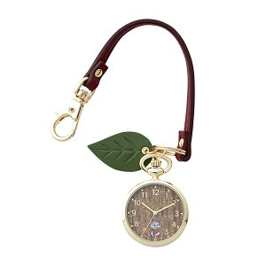 【3630円→3430円クーポンで〜10/27 9:59】懐中時計 ムーミン ストラップ ウォッチ レディース ウッド風文字盤 ブランド MOOMIN プレゼント ギフト かわいい おしゃれ 大人 キャラクター 子供 通勤