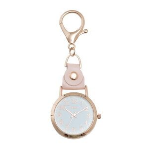 懐中時計 レディース キーホルダーウォッチ ストラップウォッチ 時計 カラビナウォッチ シンプル きれい 大人 おしゃれ オフィス 仕事 通勤 通学 ブランド 見やすい プレゼント ギフト 1年間