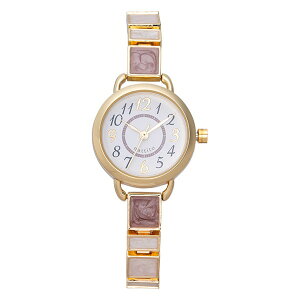 腕時計 レディース ブレスレット ウォッチ ニッケルフリー 金属アレルギー かわいい おしゃれ 綺麗 大人 女性 20代 30代 40代 ギフト プレゼント 日本製ムーブメント 1年間のメーカー保証付