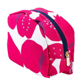 【Max30％OFFクーポン〜1/24 23:59】ポーチ かわいい 小さい 大人 撥水加工 レディース 洗える ブランド ミニ コスメポーチ メイク 小物入れ おしゃれ フラワー 花柄 バッグ はっ水 マチあり 軽量 Wpc. Patterns ギフト プレゼント