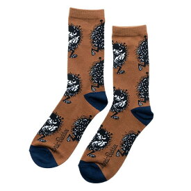 靴下 メンズ ソックス ムーミン MOOMIN クルー丈 プレゼント ギフト キャラクター 綿 コットン ブランド ロング ゴルフ おしゃれ 黒 春 夏 秋 冬