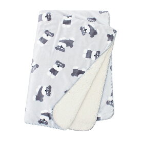 ブランケット 大判 ボア かわいい ギフト 洗える スワンネル マルチブランケット ひざ掛け ベビー 毛布 おしゃれ プレゼント シープボア 静電気軽減加工 厚手 レディース キッズ アニマル 動物 140cmx100cm