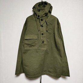 Buzz Rickson's BR15064 U.S. NAVY COTTON TWILL GAS PROTECTIVE PARKA パーカー カーキ メンズ バズリクソンズ【中古】4-0117M∞