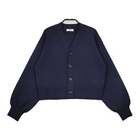 CARDIGAN KRNVSW0401 ReNAVE スムースニット サイズ0 カーディガン ネイビー レディース カーディガン【中古】5-0701M