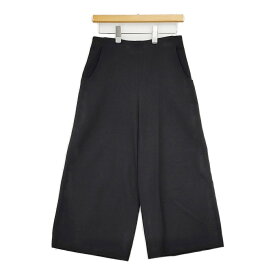 dolly sean ポンチワイドパンツ ストレッチ M-8164 サイズ1 パンツ ブラック レディース ドーリーシーン【中古】5-0701G