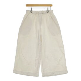 NATURAL STANDARD SUPPLY SO コットンリネン イージーパンツ SB160924HB サイズF パンツ オフホワイト レディース ナチュラルスタンダードサプライ【中古】5-0701M